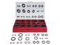 Assortiment O-ringen in een rode opbergdoos