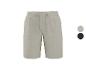 Beige linnen shorts met verstelbaar trekkoord en twee kleuropties.