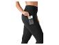 Zwarte leggings met telefoonvak.