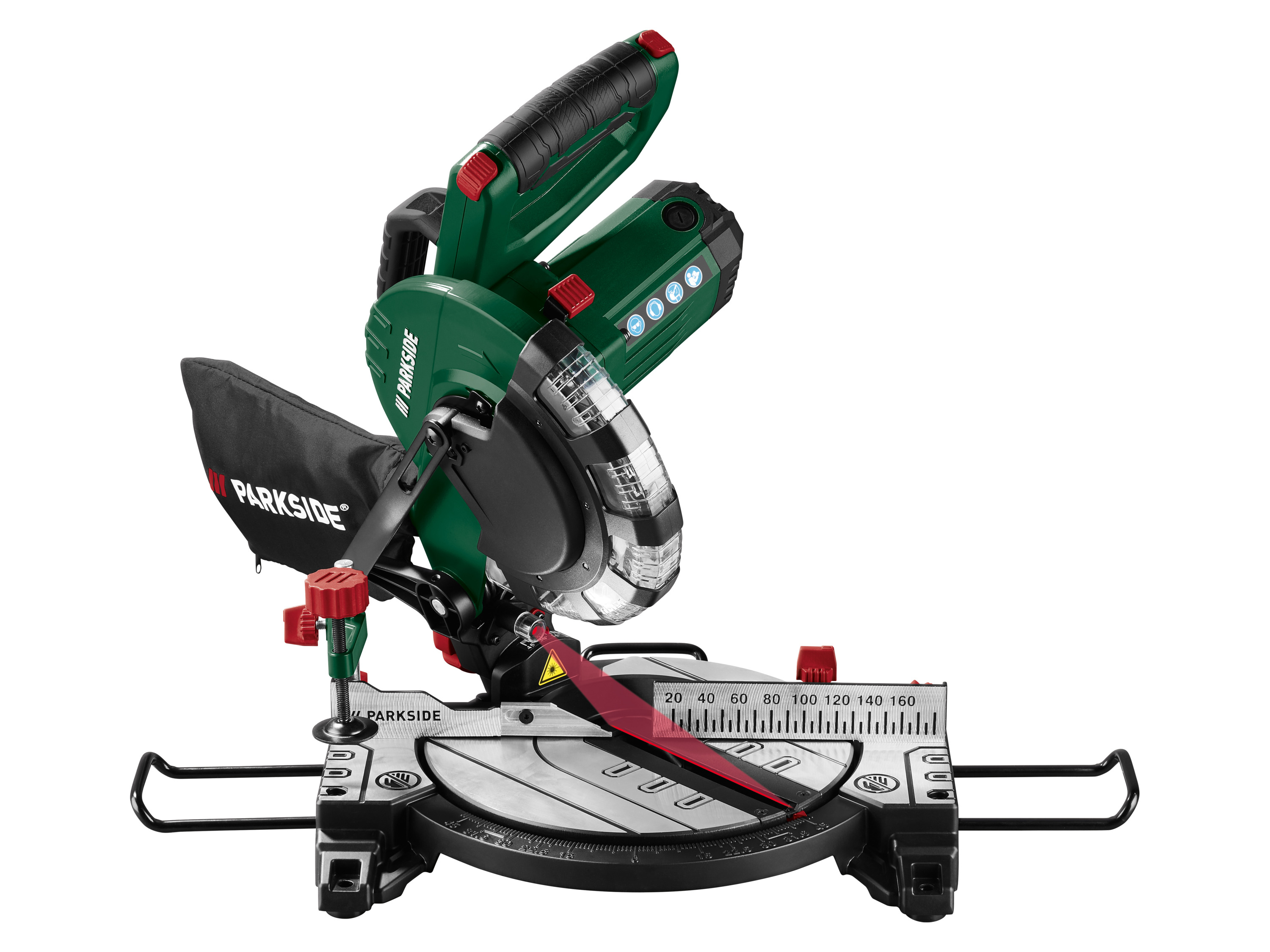 PARKSIDE Afkortzaag met verstekfunctie, 1500 W, 210 mm