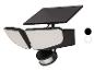 Dubbele zonne-energie lamp met bewegingssensor.