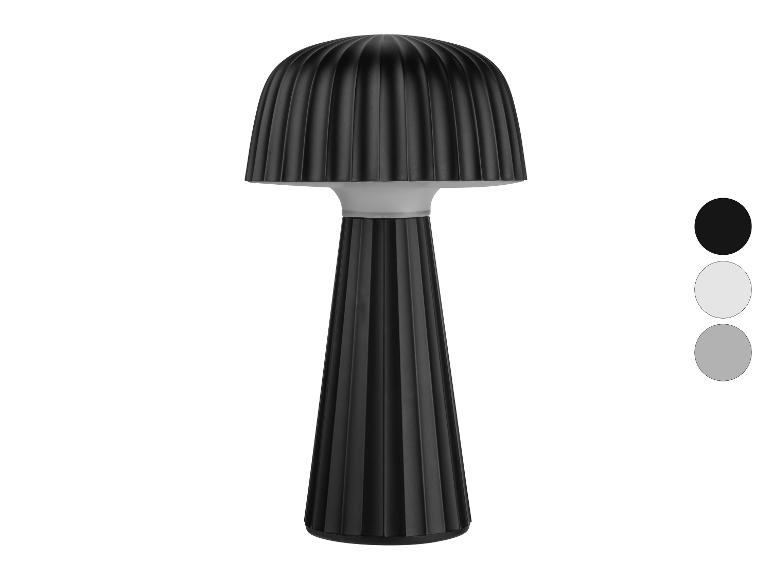 Moderne zwarte tafellamp.