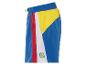 Lidl zwemshorts in blauw, geel, rood en wit.