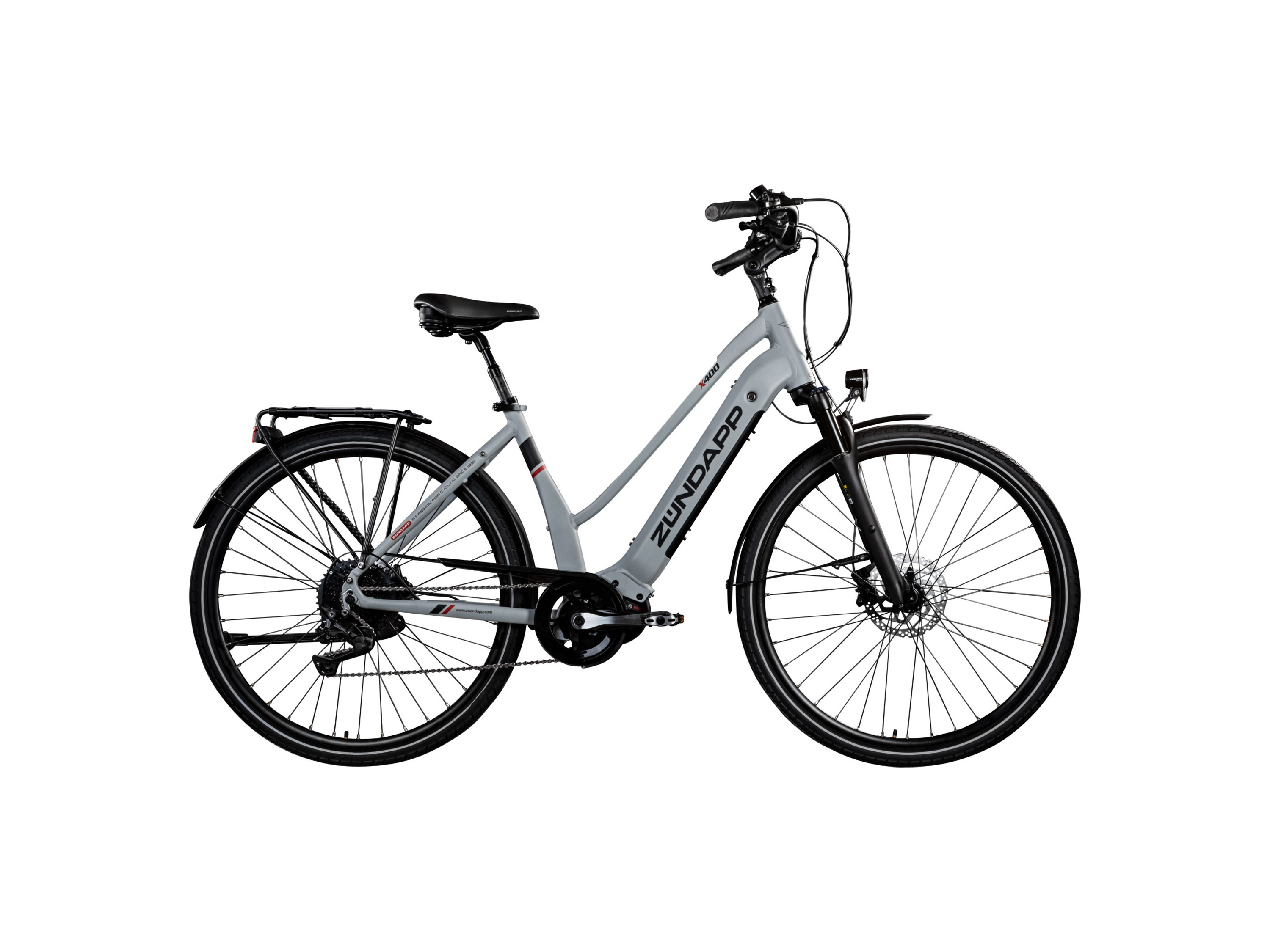 ZÜNDAPP E-Bike Trekking X500 / X400 (Dames X400, Zilver)