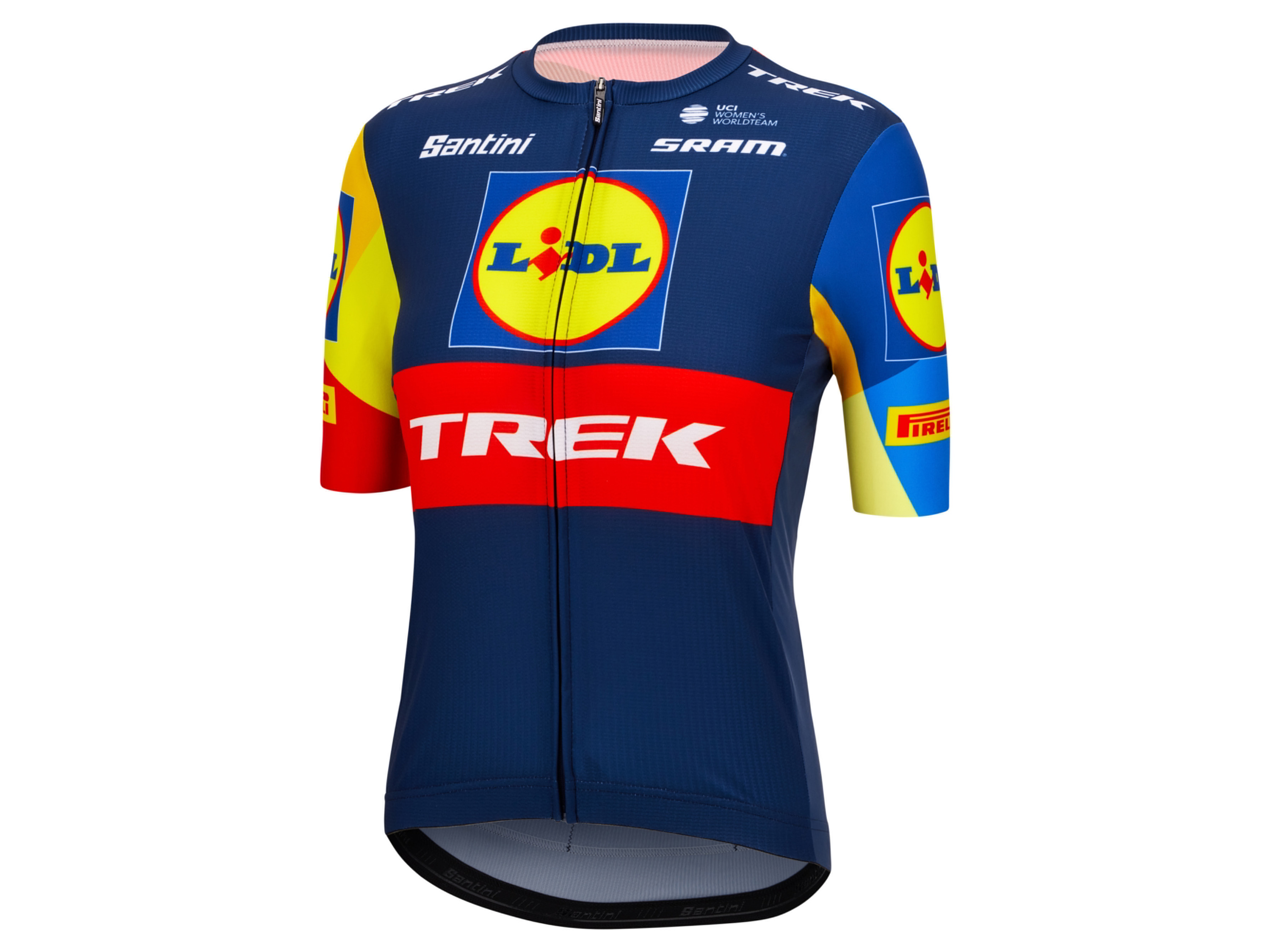 Santini Dames fietsshirt Lidl-Trek 2024 (XS)