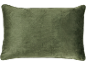 Groen fluwelen kussen