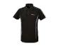 Zwart-grijs Parkside polo shirt, sportieve stijl.