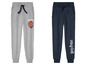 Twee jongens sweatpants, één met Gryffindor-logo en één met Harry Potter-logo.
