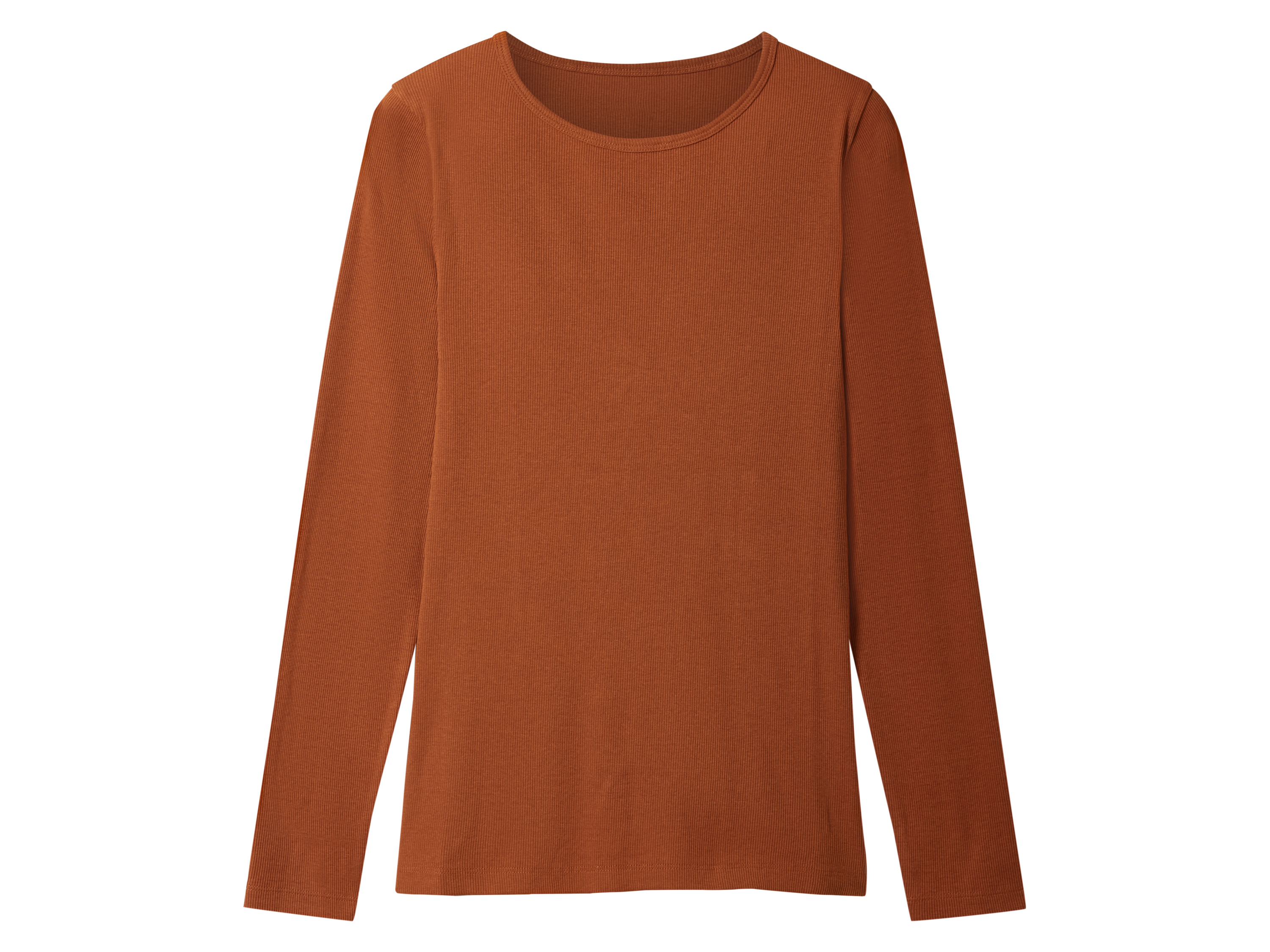 esmara Dames longsleeve (Bruin, XS (32/34))