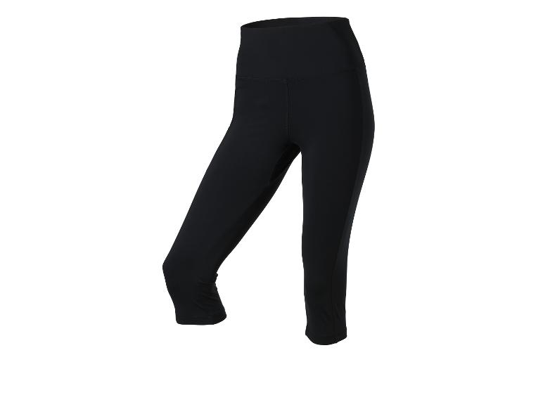 Zwarte high-waist capri legging