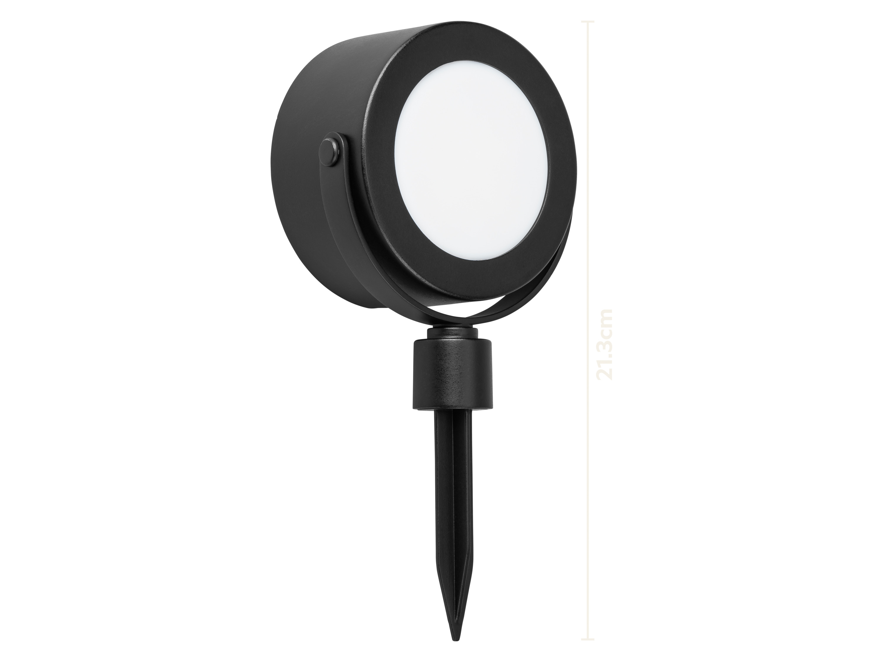 LIVARNO LED-tuinlamp op zonne-energie met schemersensor - tuinsteker