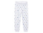 Witte broek met maritieme print van ankers, schepen en zeemeeuwen.