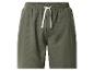 Groene sweatshorts met wit trekkoord