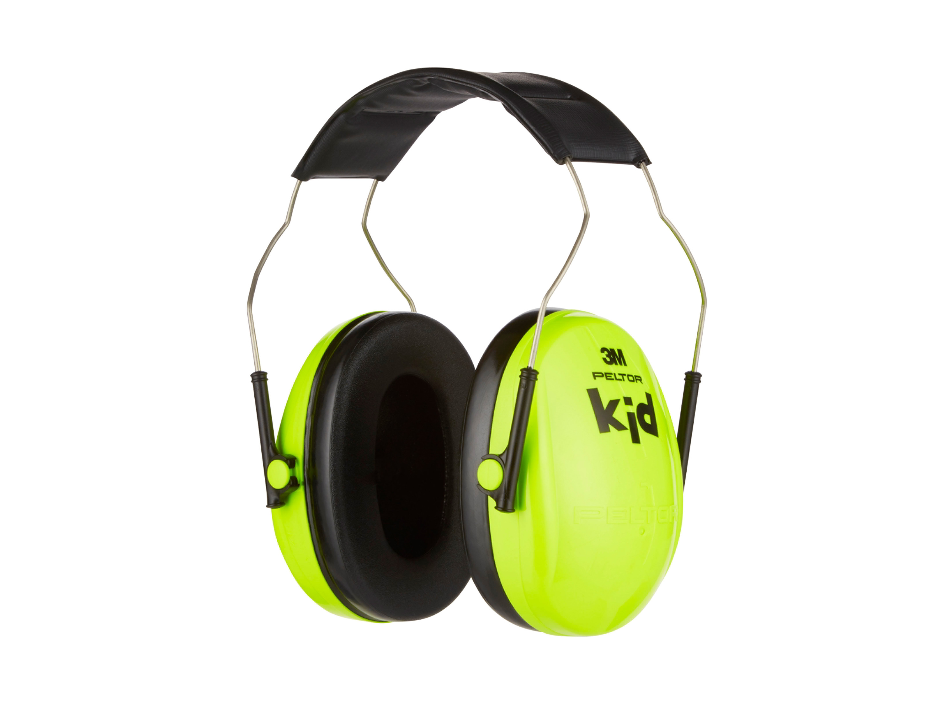 3M Peltor Kid gehoorbescherming voor kinderen (Neongroen) afbeelding