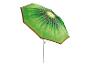 Strandparasol met groene kiwi-print