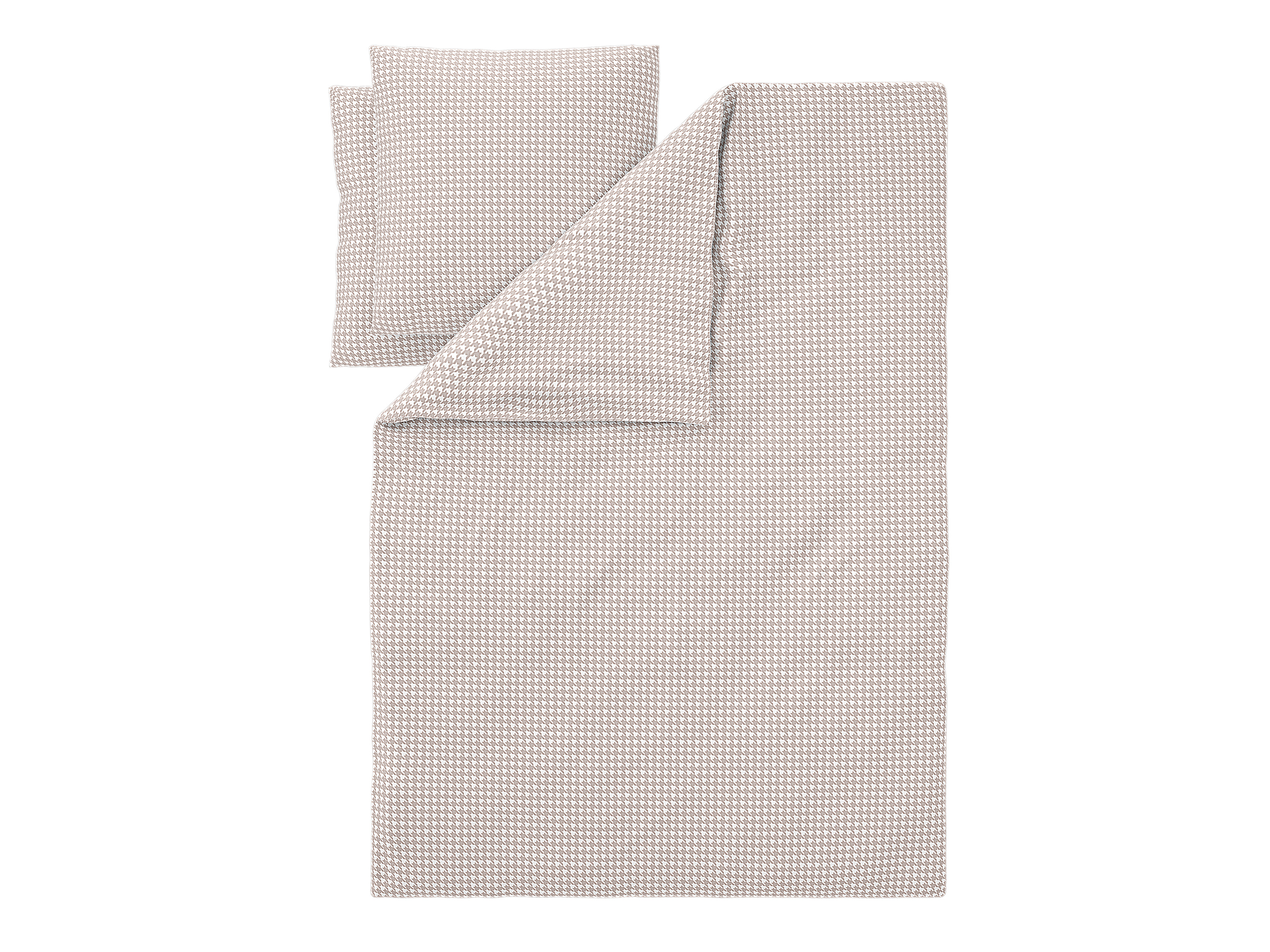 LIVARNO Dekbedovertrek 200 x 200 cm (Beige) afbeelding