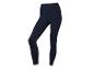 Donkerblauwe sportlegging voor dames met hoge taille