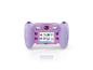 Een paarse SilverCrest kindercamera met een touchscreen.