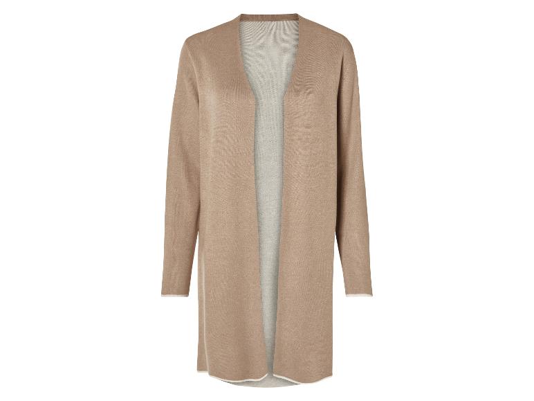 Lange bruine cardigan