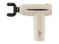 Beige Crivit massage apparaat met twee koppen.