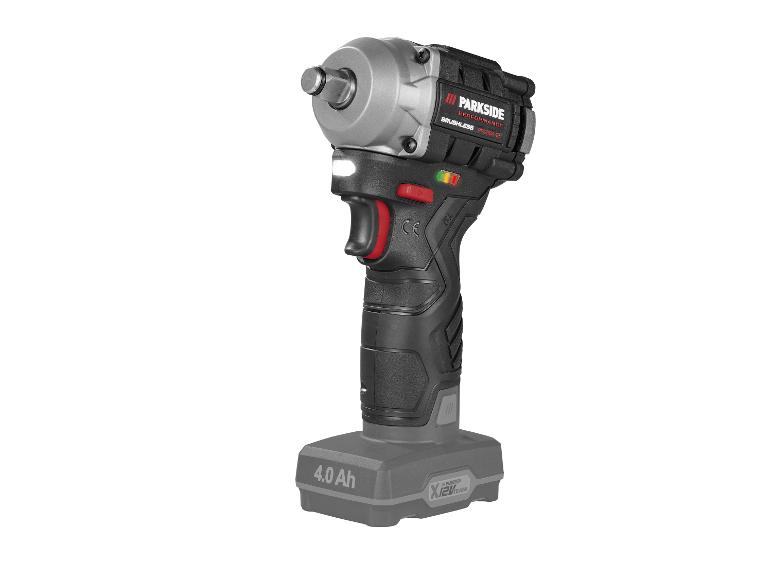 TEENO Accu-Slagschroevendraaier, 20 V Slagmoersleutel Borstelloze, borstelloos, 4,0 Ah Li-ion Batterij,1/2 Chuck, Hoog Koppel MAX 600 N.m (Twee batterijen