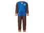 Een Paw Patrol onesie met Chase-ontwerp.