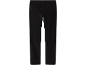 Zwarte corduroy broek met achterzak.