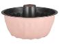 Roze en zwarte Bundt cakevorm met antiaanbaklaag