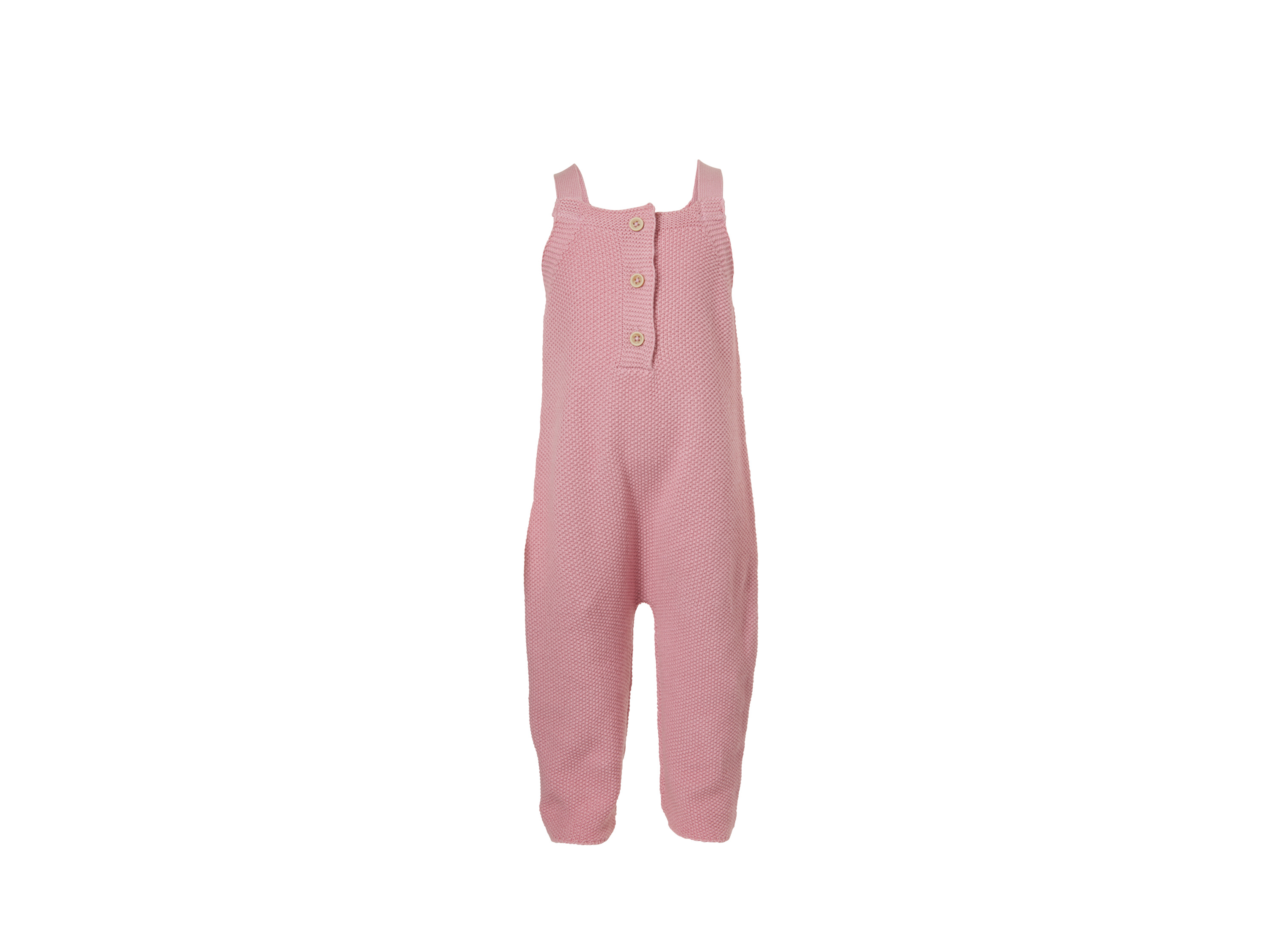 LUPILU Gebreide baby tuinbroek (Lichtroze, 50/56)