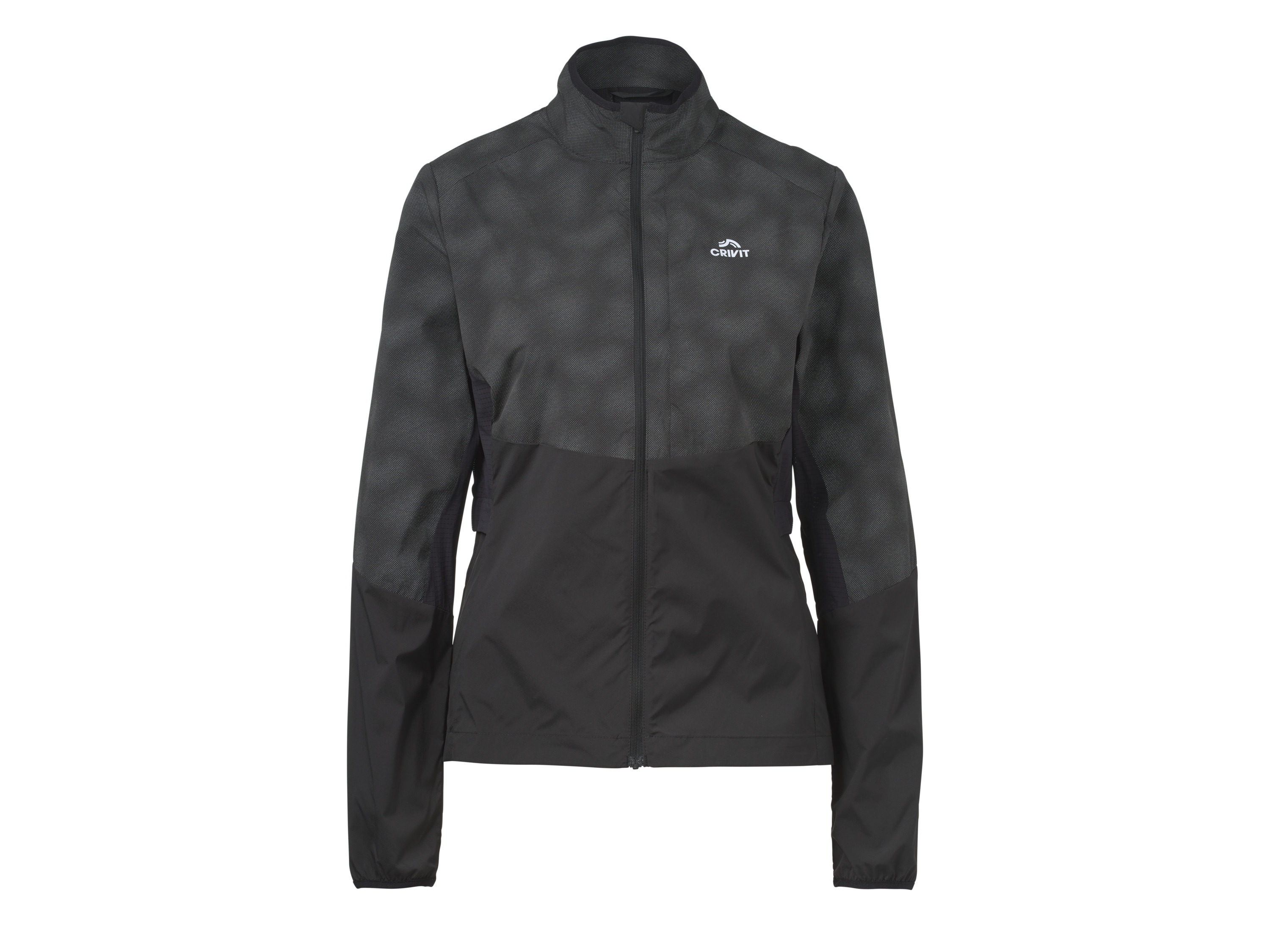 CRIVIT Dames functionele hardloopjas, Athletic Fit. (Zwart, M (40/42))