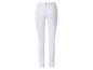 Witte damesbroek met achterzakken