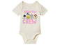 Baby romper met Looney Tunes print, 'New to the Crew'
