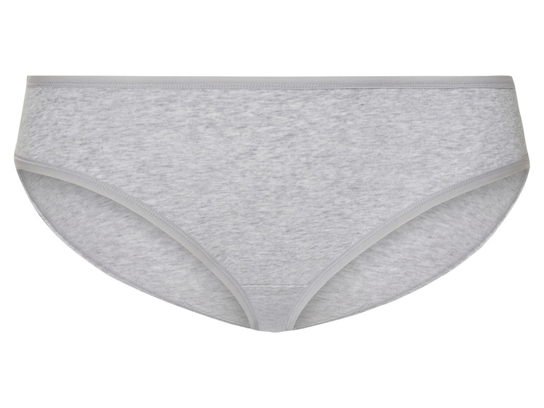 Grijze katoenen onderbroek voor dames.