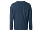 Een donkerblauw longsleeve T-shirt.