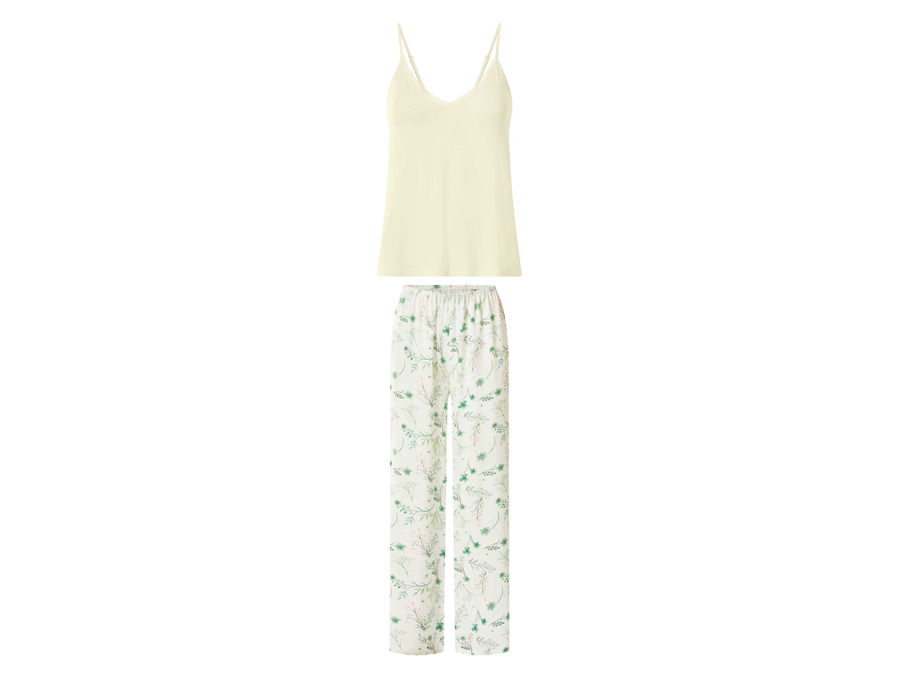 esmara Dames pyjama (Geel, XL (48/50))