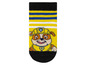 Gele sokken met een afbeelding van de Paw Patrol-hond Rocky.