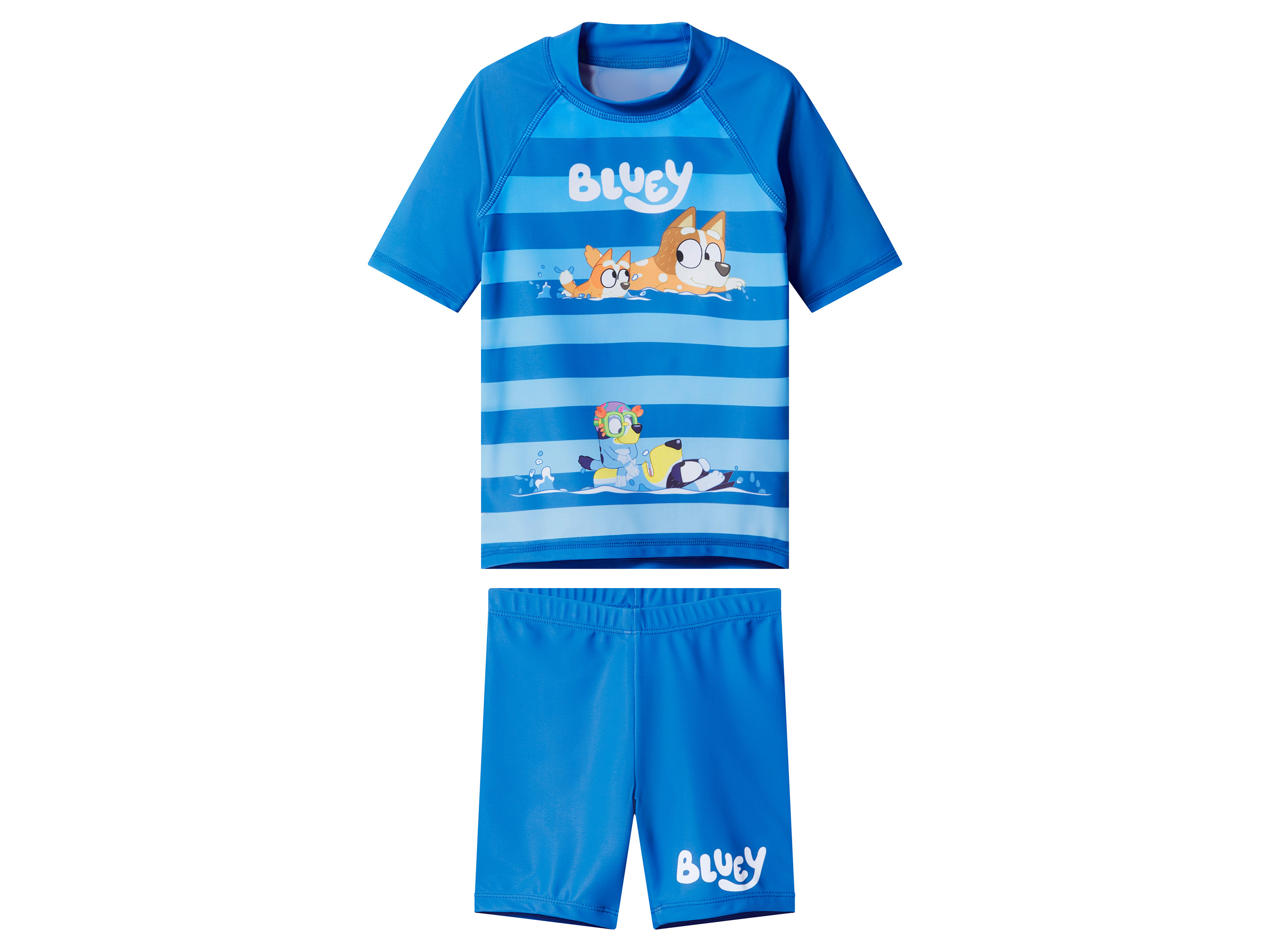 Kinder UV-zwemset 2-delig UV50+ (Bluey, 98/104) afbeelding