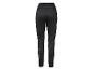 Zwarte dames sportbroek met elastische tailleband en logo op de pijp.