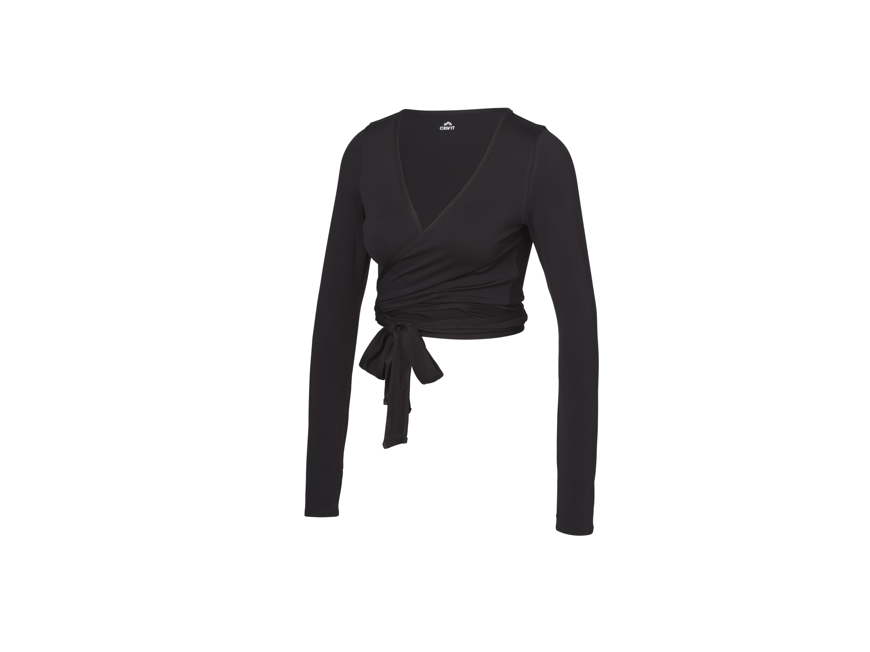 CRIVIT Dames sporttop (Zwart, L (44/46))