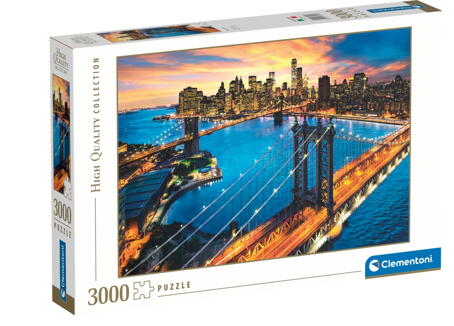 CLEMENTONI Puzzel, 3000 stukjes (New York)