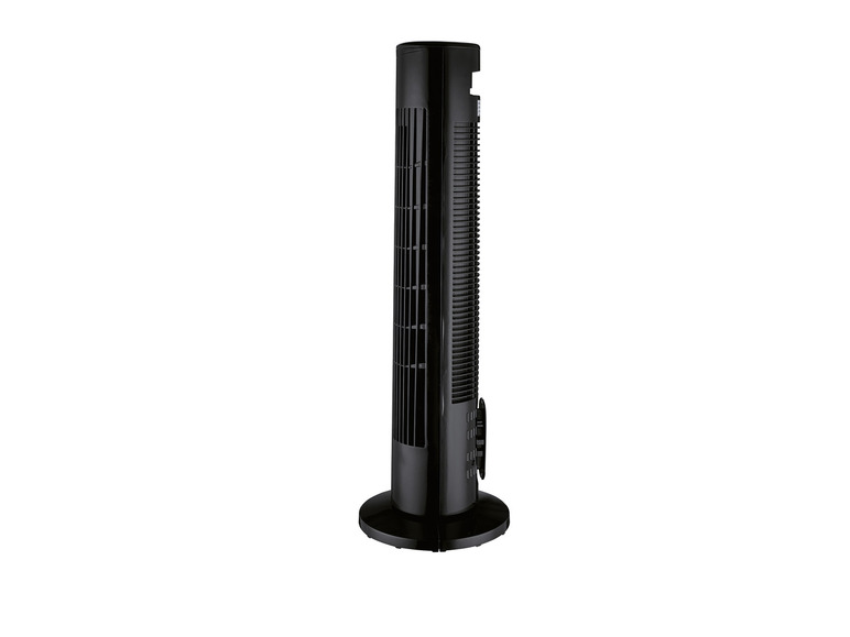 Torenventilator met display en afstandsb (Zwart)