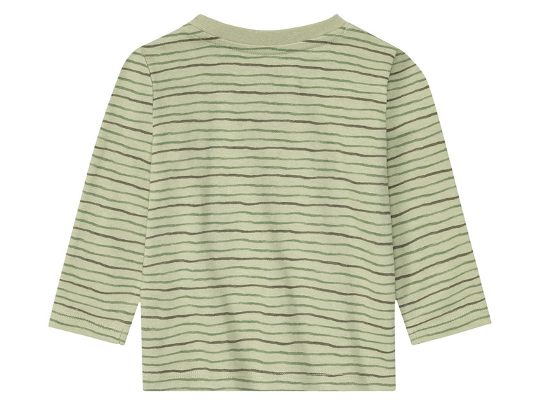 Ga naar volledige schermweergave: lupilu® Baby shirts met lange mouwen, 2 stuks, van zuivere bio-katoen - afbeelding 14