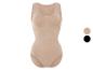 Beige naadloze body met ingebouwde bh.