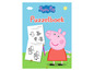 Peppa Pig puzzelboek met schaduwspel en zoeken naar verschillen.