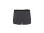 Donkergrijze boxershort met zwarte elastische tailleband