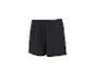 Zwarte sportshorts met trekkoord in de taille.