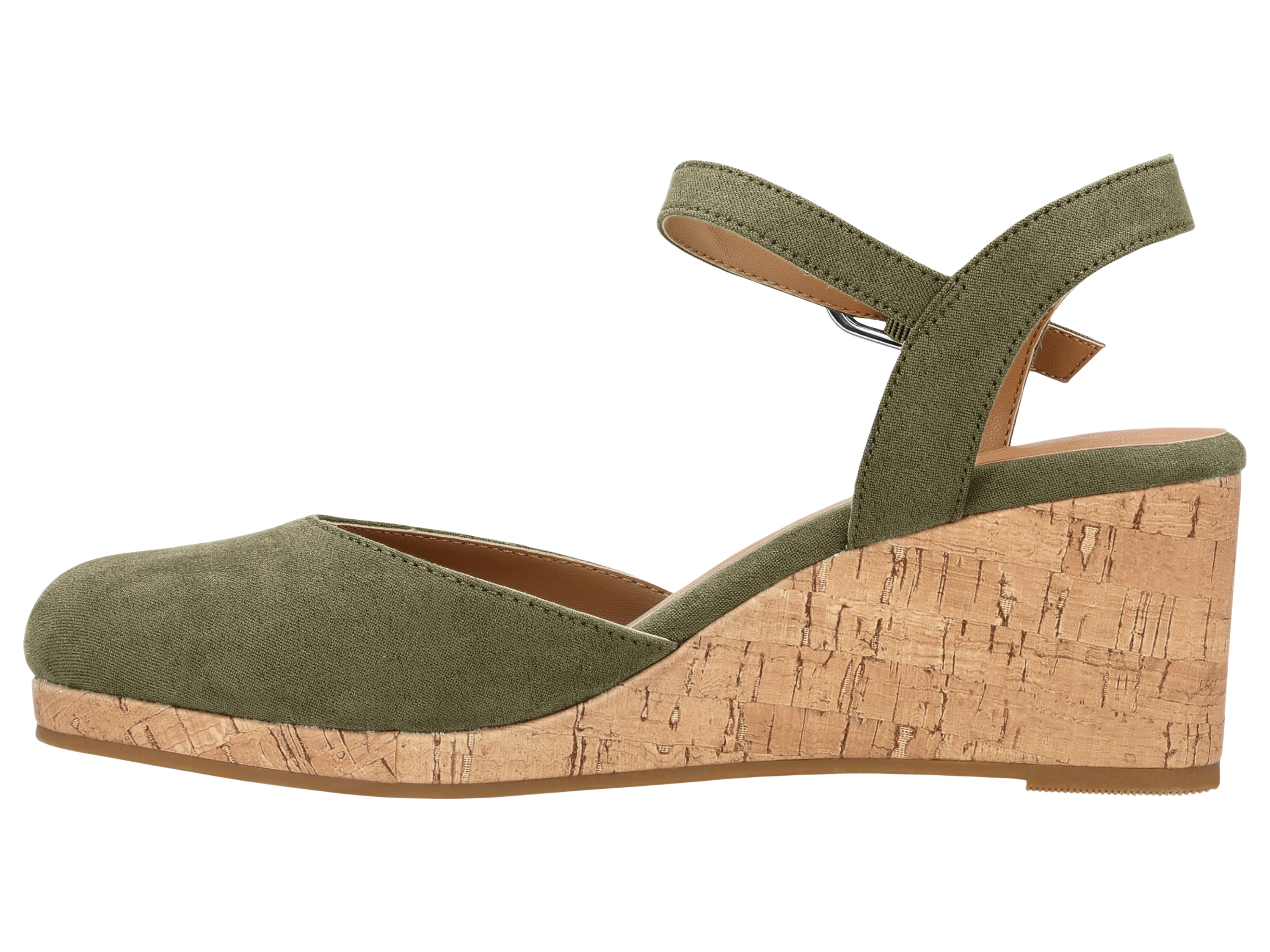 ESMARA Dames sandalen (Olijfgroen, 36)