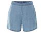 Lichtblauwe denim shorts, casual fit.