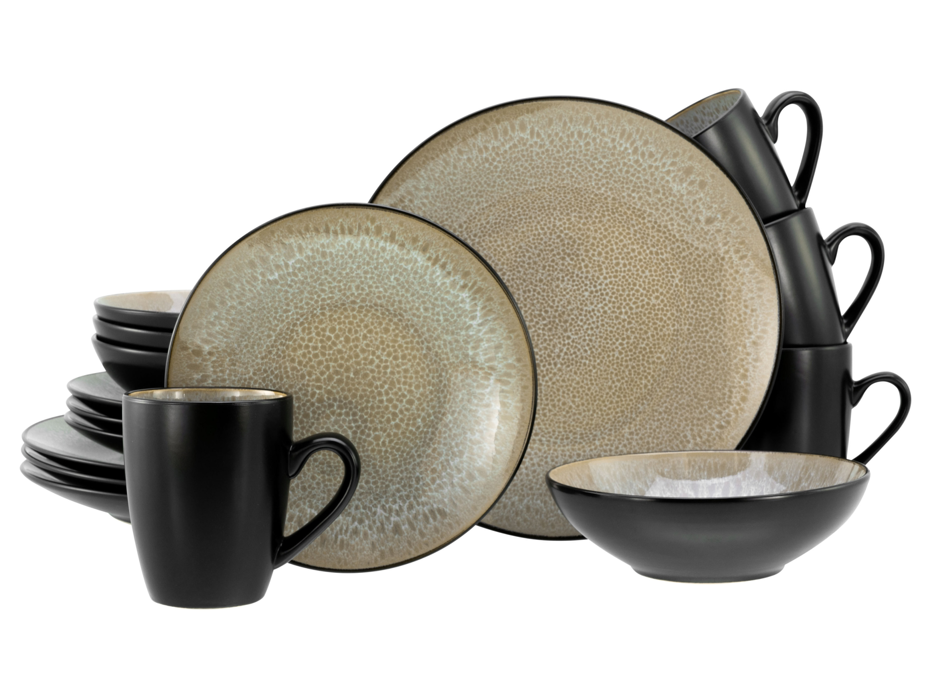 CREATABLE Servies-set Malmö, 16-delig/18-delig (Gecombineerde dienst)