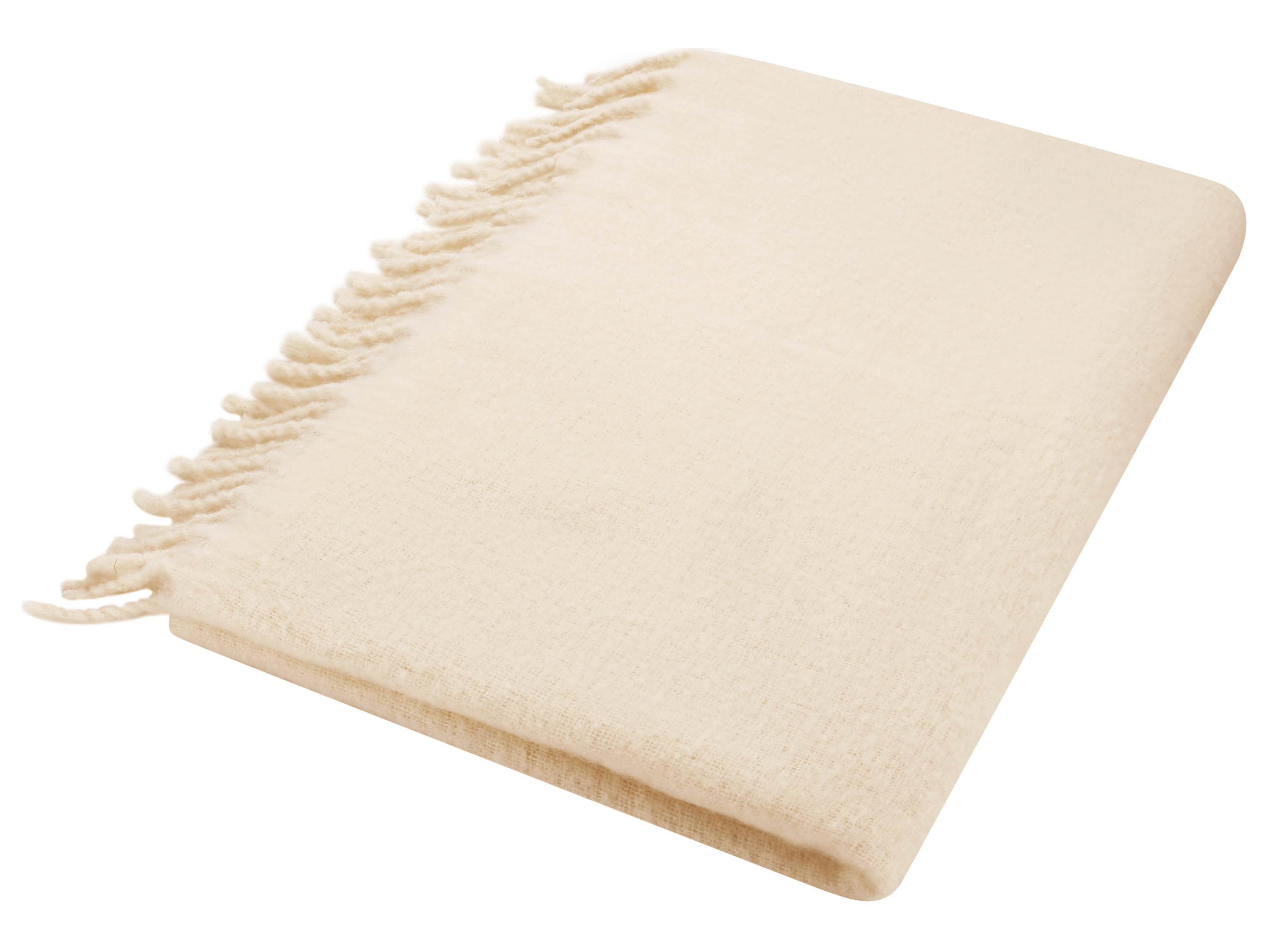 LIVARNO Plaid 130 x 170 cm (Crème)